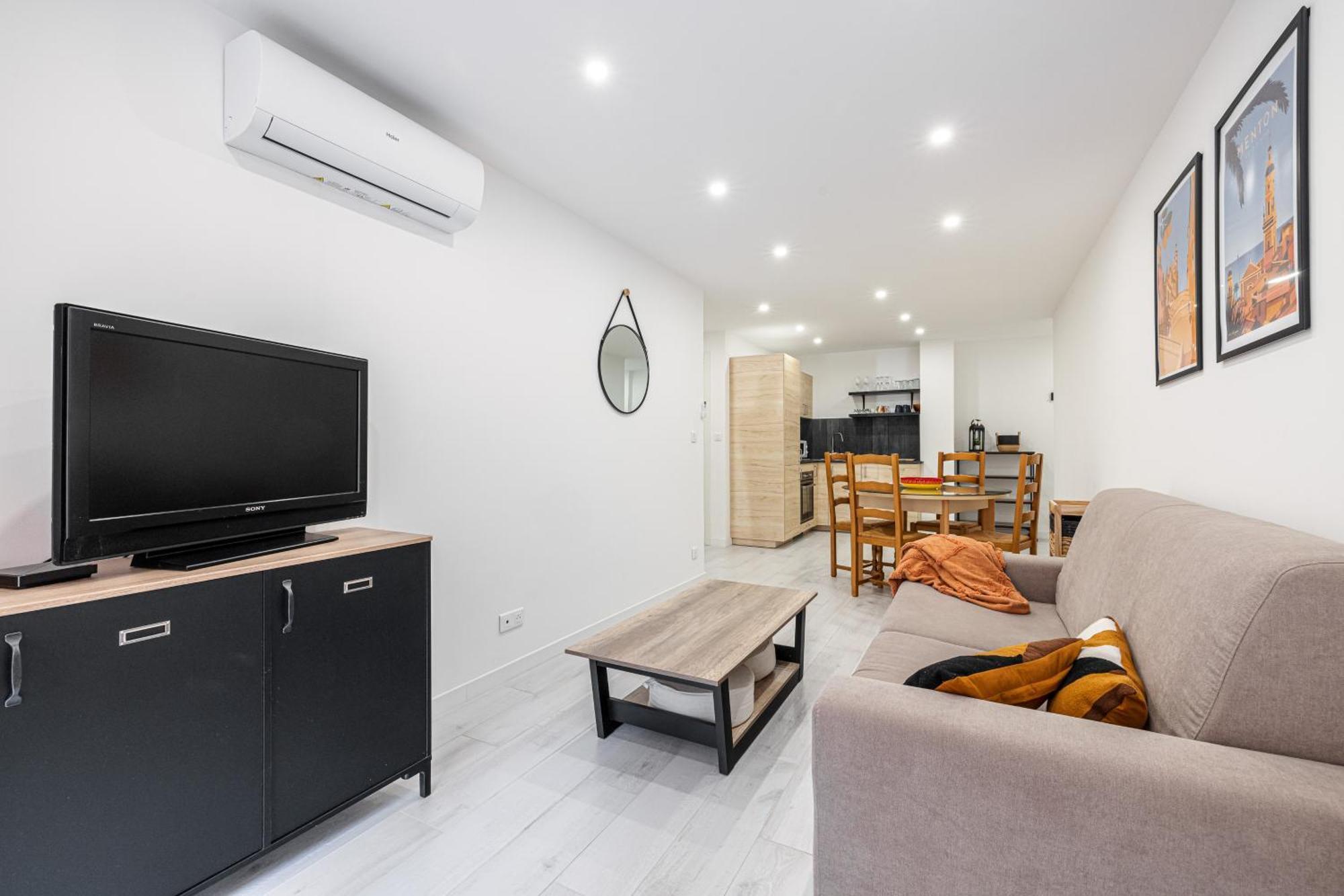 Eden Park - Charmant 2 Pieces, Proche Plage Menton Exterior foto